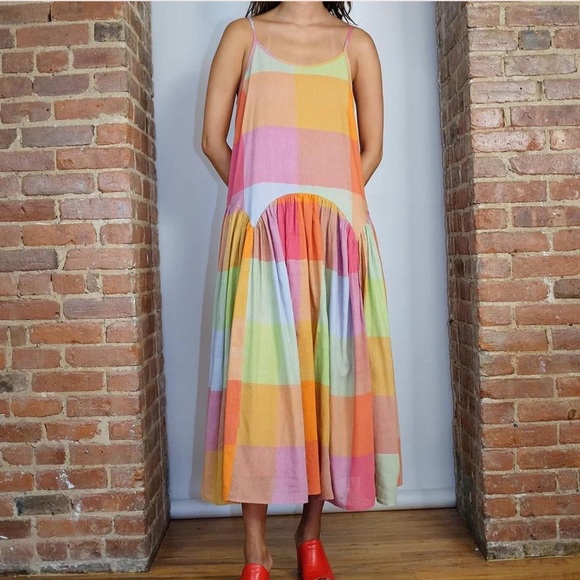 Rujuta Sheth Leila Jupiter check dress - Picture 1 of 3